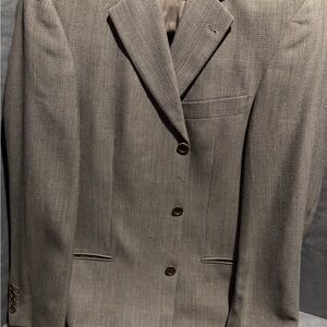 Hugo Boss Beige Textured Blazer